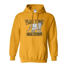 Pleasant Lea 2023 Robotics Hoodie Sweatshirt (Gold)