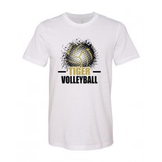 Pleasant Lea 2023 Volleyball Bella Canvas Short-sleeved T (White)