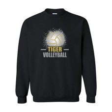 Pleasant Lea 2023 Volleyball Crewneck Sweatshirt (Black)