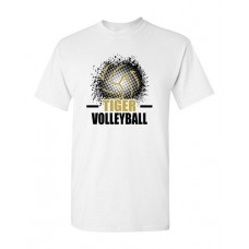 Pleasant Lea 2023 Volleyball Short-sleeved T (White)