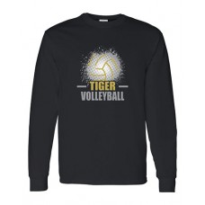 Pleasant Lea 2023 Volleyball Long-sleeved T (Black)